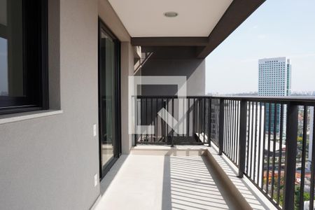 Varanda de apartamento à venda com 1 quarto, 48m² em Pinheiros, São Paulo