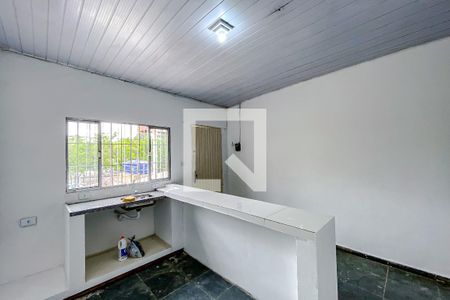 Sala/Cozinha de casa para alugar com 1 quarto, 34m² em Vila Oratório, São Paulo