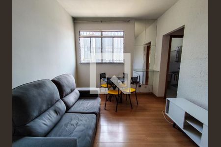 Sala  de apartamento à venda com 2 quartos, 49m² em Santa Amelia, Belo Horizonte