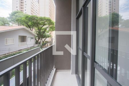 Varanda de kitnet/studio à venda com 1 quarto, 22m² em Santo Amaro, São Paulo