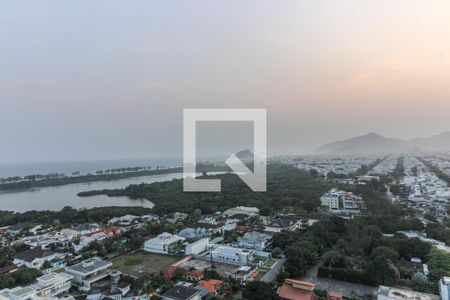 Varanda / Terraço - Vista de apartamento à venda com 3 quartos, 140m² em Barra da Tijuca, Rio de Janeiro