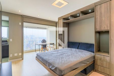 Studio de kitnet/studio para alugar com 1 quarto, 33m² em Cidade Monções, São Paulo