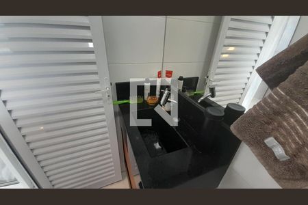 Lavabo de apartamento para alugar com 3 quartos, 170m² em Vila Caiçara, Praia Grande