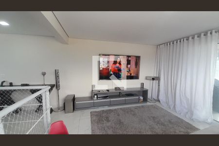 Sala de apartamento para alugar com 3 quartos, 170m² em Vila Caiçara, Praia Grande