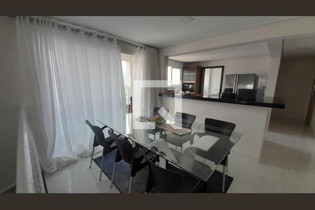 Sala de Jantar de apartamento para alugar com 3 quartos, 170m² em Vila Caiçara, Praia Grande