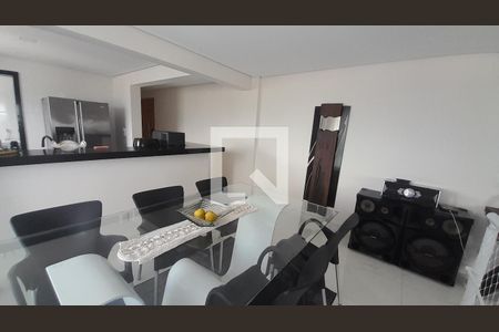 Sala de Jantar de apartamento para alugar com 3 quartos, 170m² em Vila Caiçara, Praia Grande