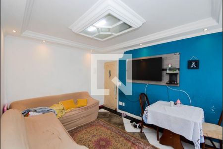 Sala de apartamento à venda com 2 quartos, 50m² em Jardim Valéria, Guarulhos