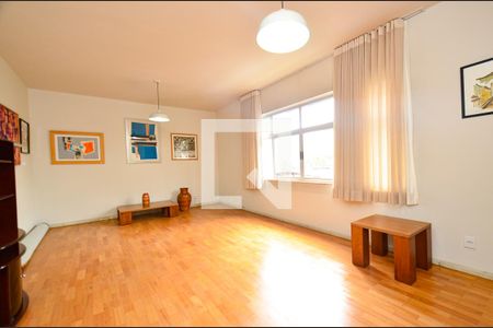 Sala de estar de apartamento à venda com 4 quartos, 169m² em Sion, Belo Horizonte