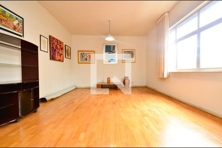 Sala de estar de apartamento à venda com 4 quartos, 169m² em Sion, Belo Horizonte