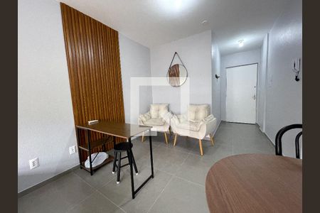 Sala de apartamento para alugar com 1 quarto, 37m² em Centro, São Leopoldo