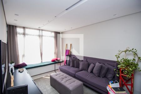 Sala de apartamento à venda com 3 quartos, 120m² em Boa Viagem, Belo Horizonte