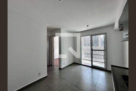 Sala/Cozinha de apartamento para alugar com 2 quartos, 36m² em Jardim Caravelas, São Paulo