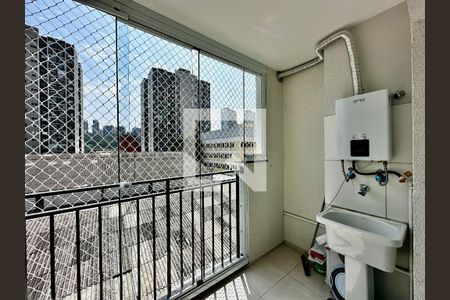 Sacada de apartamento para alugar com 2 quartos, 36m² em Jardim Caravelas, São Paulo