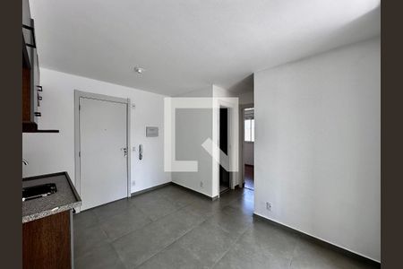 Sala/Cozinha de apartamento para alugar com 2 quartos, 36m² em Jardim Caravelas, São Paulo