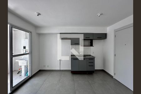 Sala/Cozinha de apartamento para alugar com 2 quartos, 36m² em Jardim Caravelas, São Paulo