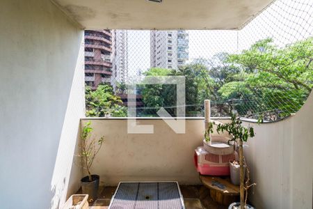 Varanda Sala de apartamento para alugar com 4 quartos, 183m² em Vila Andrade, São Paulo