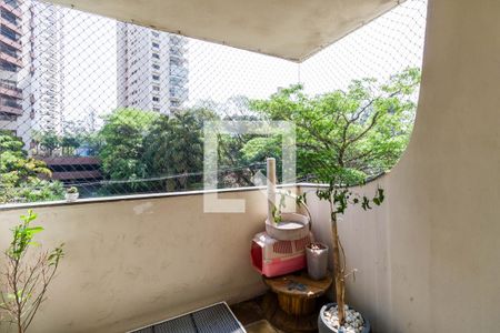 Varanda Sala de apartamento para alugar com 4 quartos, 183m² em Vila Andrade, São Paulo