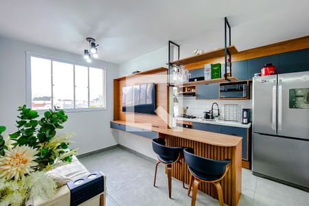 Sala de apartamento para alugar com 2 quartos, 44m² em Belenzinho, São Paulo