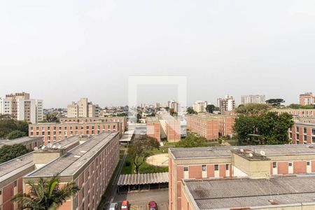 Vista da Sala/Cozinha de apartamento para alugar com 1 quarto, 40m² em Novo Mundo, Curitiba