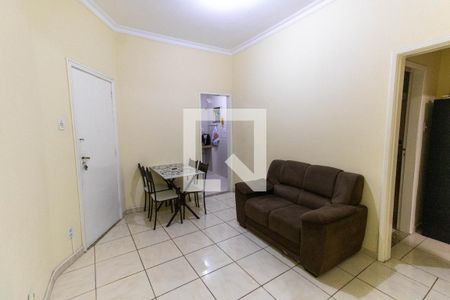 Sala  de apartamento para alugar com 1 quarto, 40m² em Icaraí, Niterói