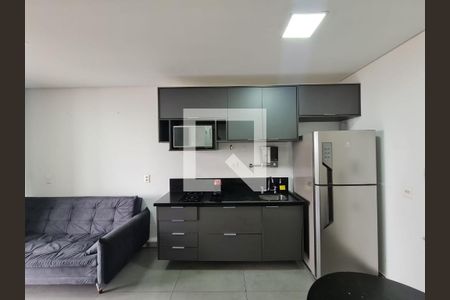 Sala e Cozinha integrada  de apartamento para alugar com 1 quarto, 40m² em Macedo, Guarulhos