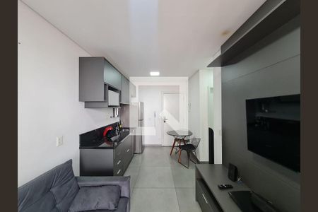 Sala e Cozinha integrada  de apartamento para alugar com 1 quarto, 40m² em Macedo, Guarulhos