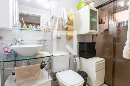 Banheiro da Suíte 1 de apartamento à venda com 4 quartos, 126m² em Vila Mariana, São Paulo