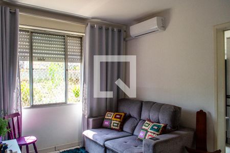 Sala de apartamento à venda com 2 quartos, 48m² em Cristal, Porto Alegre