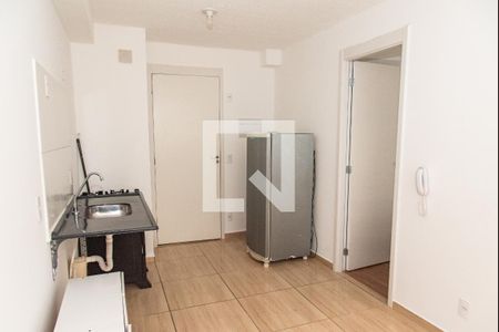 Sala/cozinha de apartamento à venda com 1 quarto, 24m² em Mooca, São Paulo