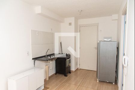 Sala/cozinha de apartamento à venda com 1 quarto, 24m² em Mooca, São Paulo