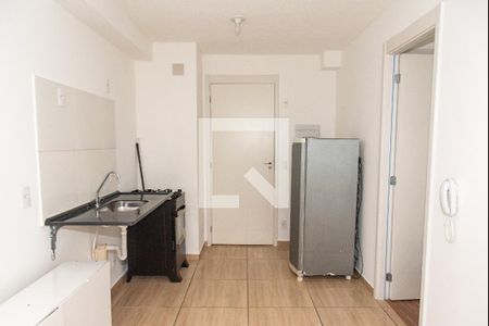 Sala/cozinha de apartamento à venda com 1 quarto, 24m² em Mooca, São Paulo