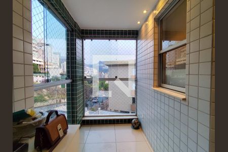 Varanda de apartamento à venda com 2 quartos, 60m² em Buritis, Belo Horizonte