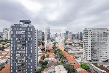 Varanda - Vista de apartamento à venda com 2 quartos, 68m² em Pinheiros, São Paulo