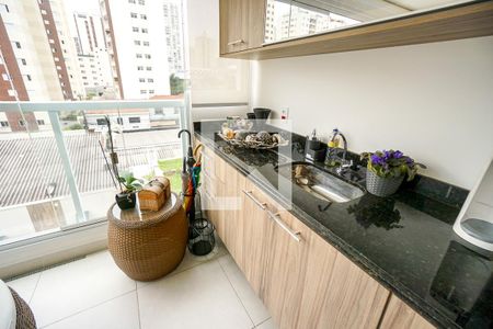 Varanda Sala de apartamento à venda com 2 quartos, 65m² em Vila Gomes Cardim, São Paulo