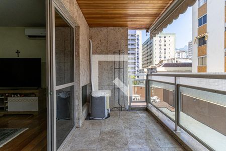 Sala Varanda de apartamento à venda com 5 quartos, 172m² em Tijuca, Rio de Janeiro