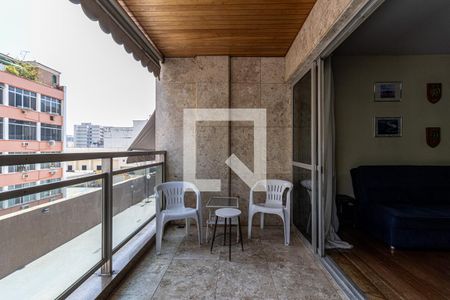 Sala Varanda de apartamento à venda com 5 quartos, 172m² em Tijuca, Rio de Janeiro