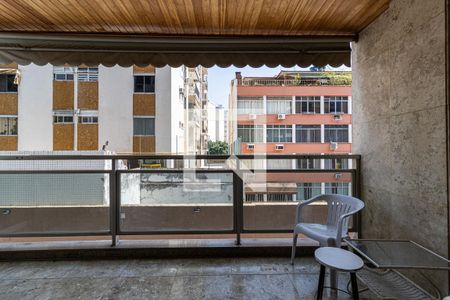 Sala Varanda de apartamento à venda com 5 quartos, 172m² em Tijuca, Rio de Janeiro