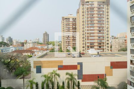 Vista da Sala de apartamento para alugar com 3 quartos, 103m² em Menino Deus, Porto Alegre