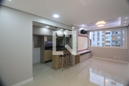 Sala de apartamento para alugar com 2 quartos, 64m² em Marechal Rondon, Canoas