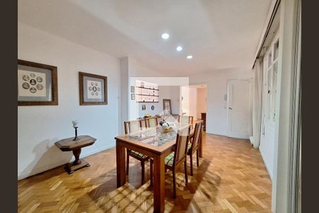 Sala de jantar  de apartamento à venda com 4 quartos, 194m² em Flamengo, Rio de Janeiro