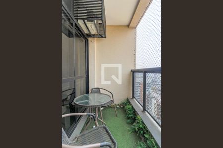 Varanda da Sala de apartamento à venda com 1 quarto, 42m² em Nova Piraju, São Paulo