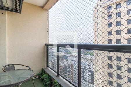 Varanda da Sala de apartamento à venda com 1 quarto, 42m² em Nova Piraju, São Paulo