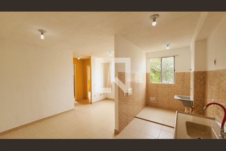 Sala/Cozinha de apartamento para alugar com 2 quartos, 42m² em Fazenda Grande, Jundiaí