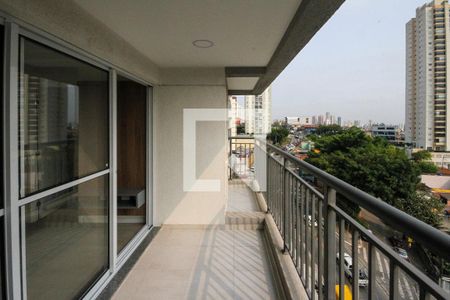 Varanda da Sala/Cozinha de apartamento para alugar com 2 quartos, 45m² em Vila Formosa, São Paulo