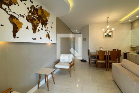 Sala de apartamento à venda com 2 quartos, 101m² em Tamboré, Santana de Parnaíba