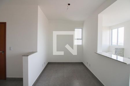 Sala de apartamento à venda com 2 quartos, 50m² em Letícia, Belo Horizonte