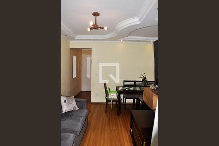 Sala e Sala de Jantar com Varanda de apartamento à venda com 2 quartos, 55m² em Vila Palmeiras, São Paulo