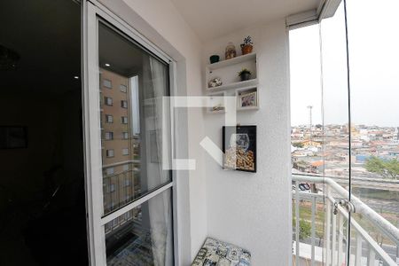 Varanda da Sala de apartamento para alugar com 2 quartos, 56m² em Vila Ema, São Paulo