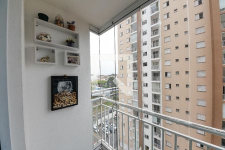 Varanda da Sala de apartamento para alugar com 2 quartos, 56m² em Vila Ema, São Paulo