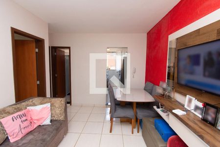 Sala de apartamento para alugar com 2 quartos, 66m² em Solar do Barreiro, Belo Horizonte